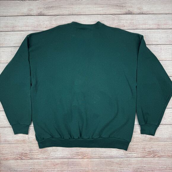 Vintage Pooh Tigger Green Sweatshirt - Picture 3 of 4